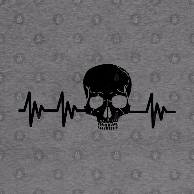 Skull Heartbeat by LunaMay